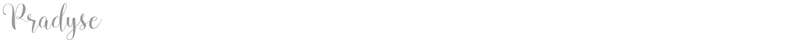 Pradyse font preview